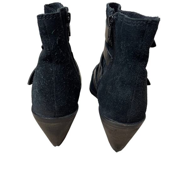 Free People Ranger  Black Ankle Boot Size‎ 7 - Picture 4 of 8